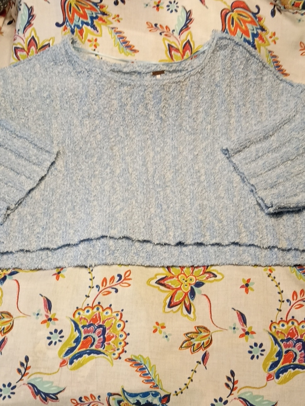 Free People Small Crop Sweater/Top